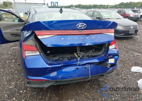 2021 Hyundai Elantra Sel from USA, damaged, VIN 5NPLS4AG0MH038878